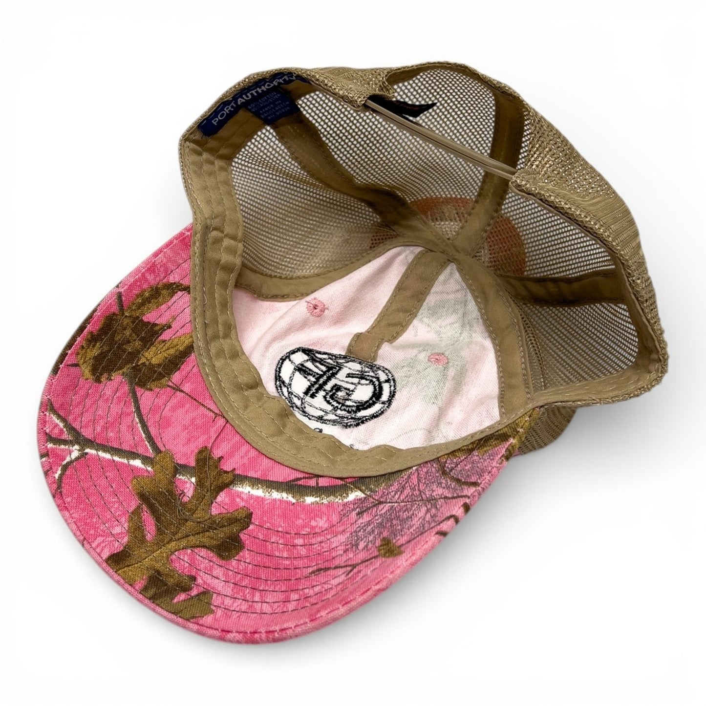 Port Authority Trucker Hat Unisex Pink Realtree Camo New Global Fab Snapback