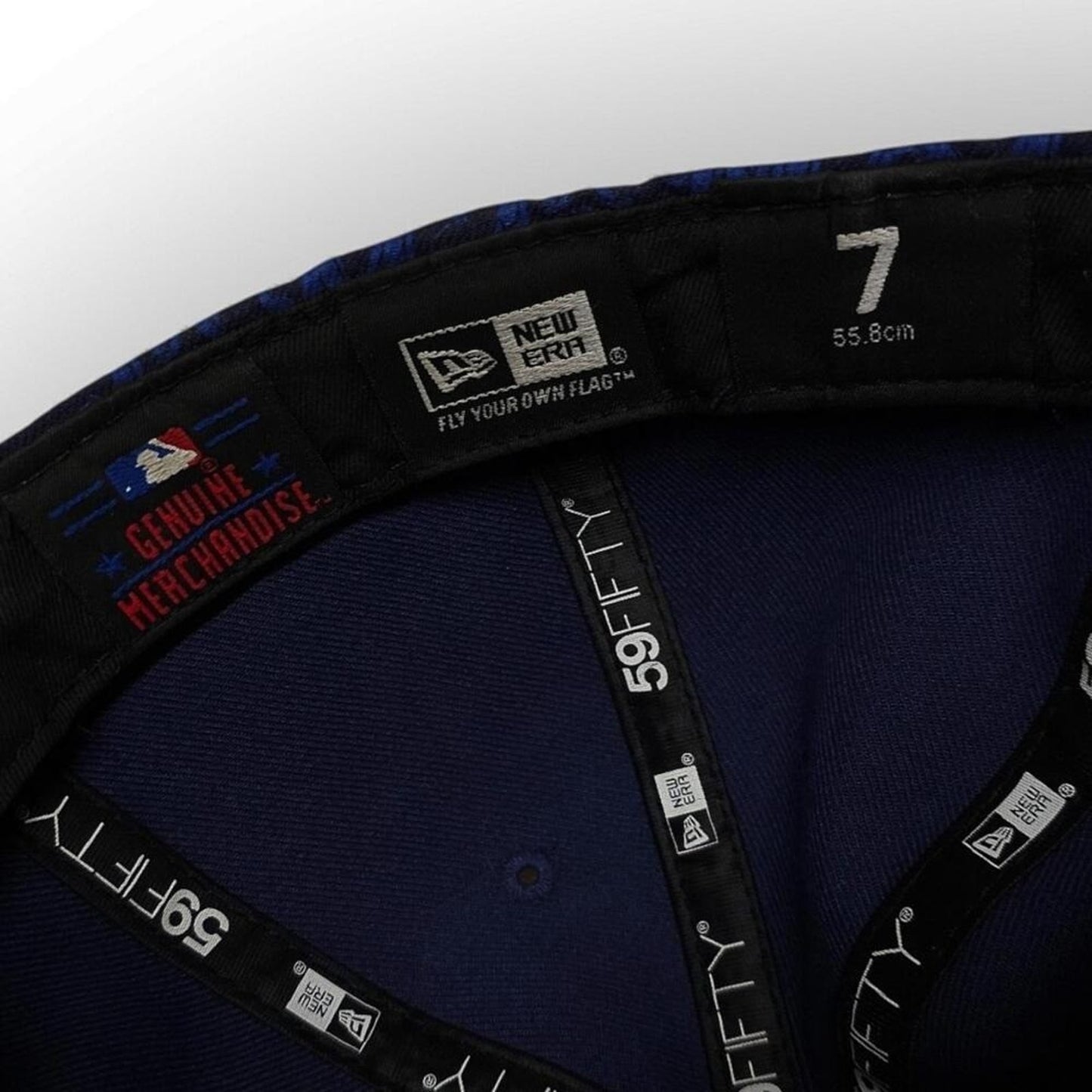 New Era Milwaukee Brewers MLB Baseball Cap 59FIFTY Fitted Hat Size 7 Pink Brim