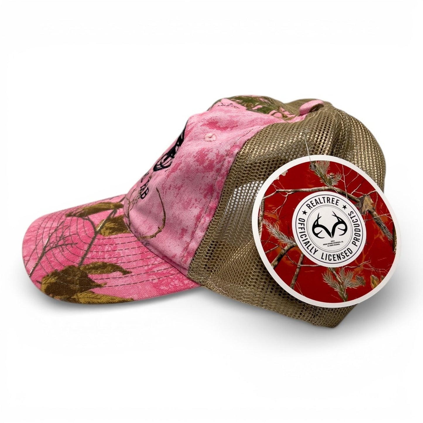Port Authority Trucker Hat Unisex Pink Realtree Camo New Global Fab Snapback