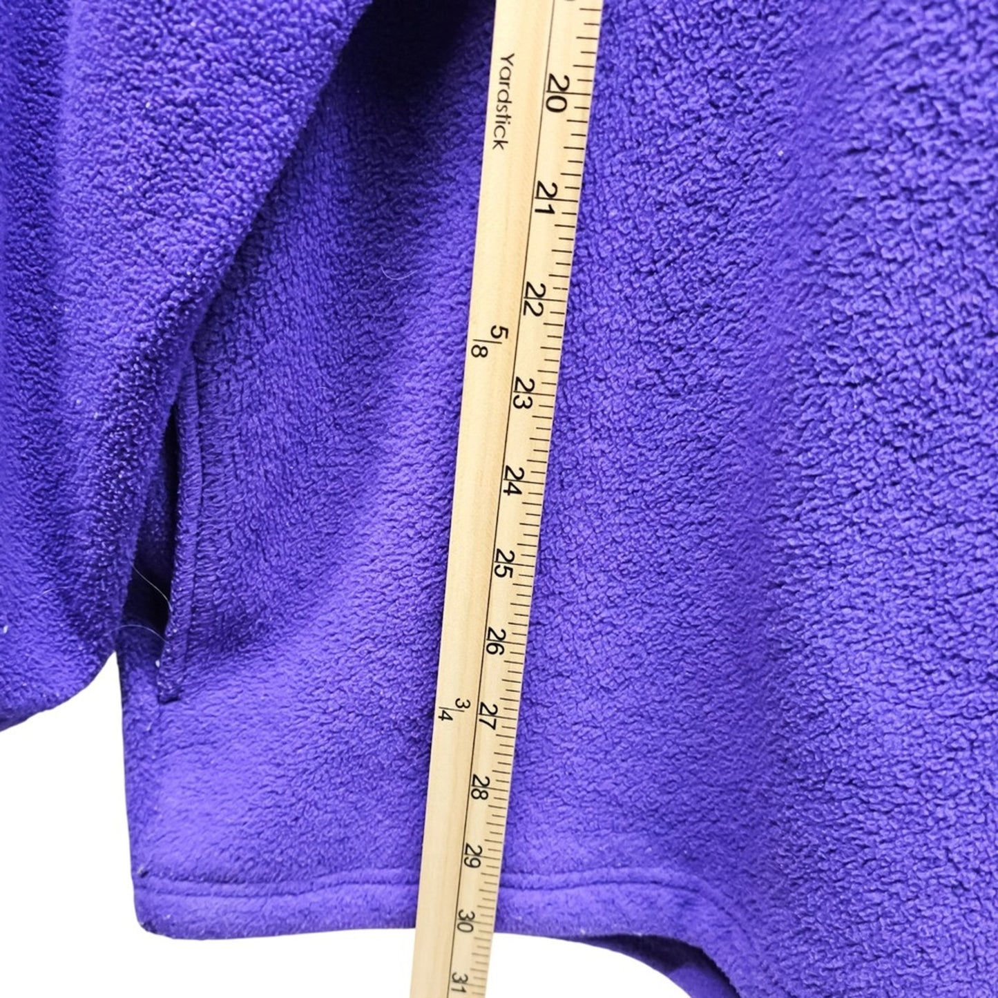 Vintage NFL Minnesota Vikings Fleece Pullover Mens XL Purple Quarter Zip Logo