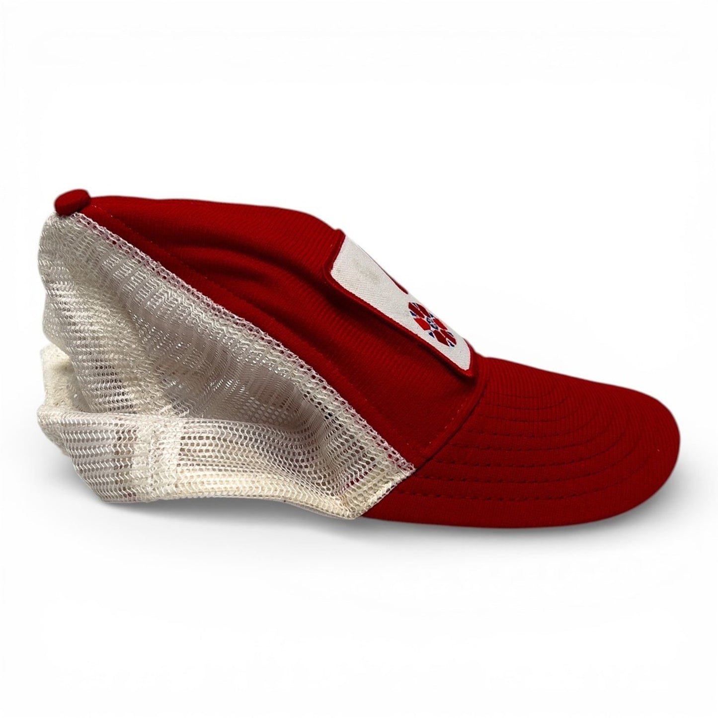 Vintage Pro-Line CTI Trucker Hat Men OSFA Red White Good Snapback Made in USA