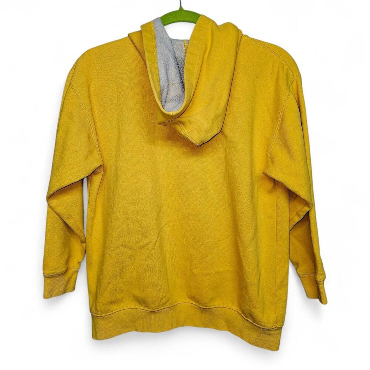 OP Ocean Pacific Co. Yellow Embroidered Logo Hoodie Sweatshirt Medium