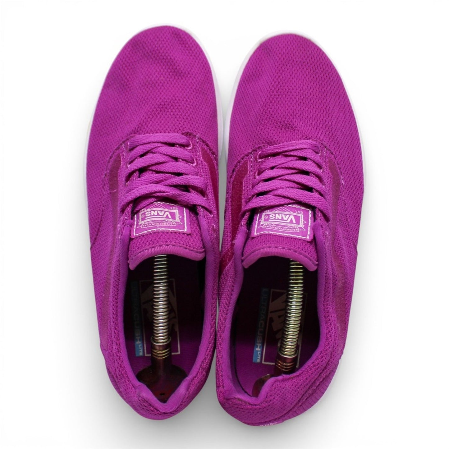 Vans ISO 1.5 Sneakers Women 8 Magenta Mesh UltraCush Lite Low Top